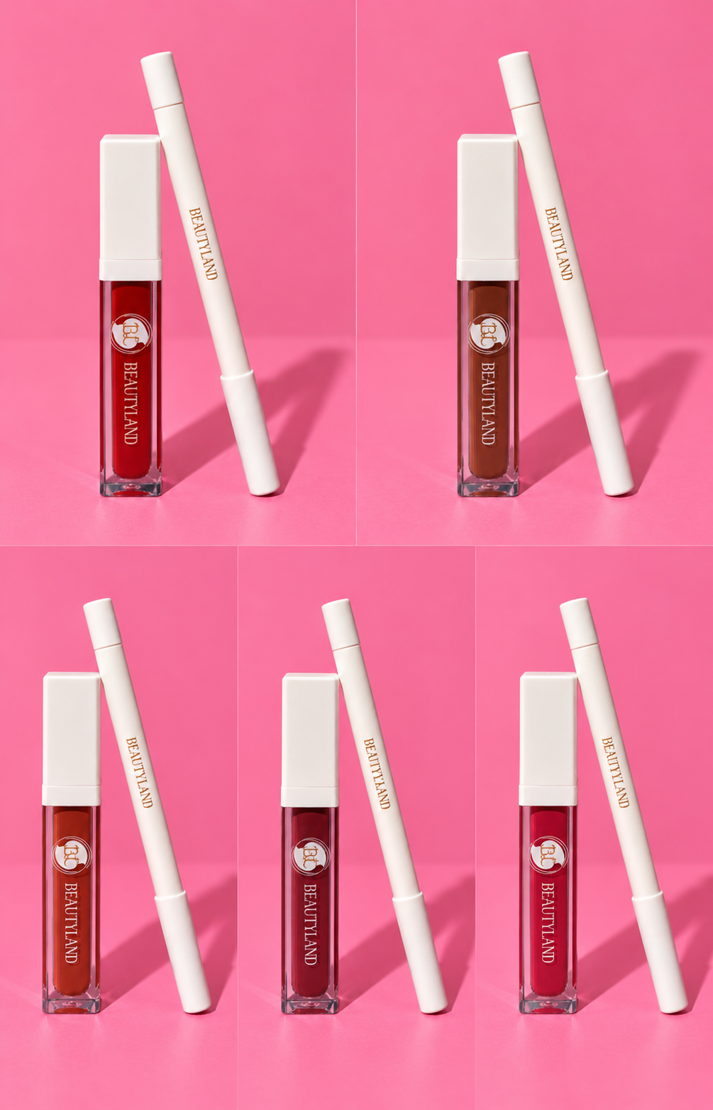 Beautyland Matte Liquid Lipstick + Lip Liner Duo
